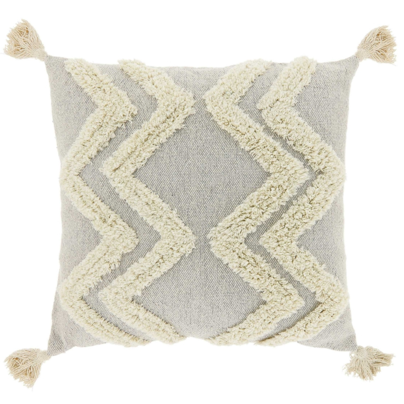 Unique Living kussen Dahlia lila 45 x 45 cm