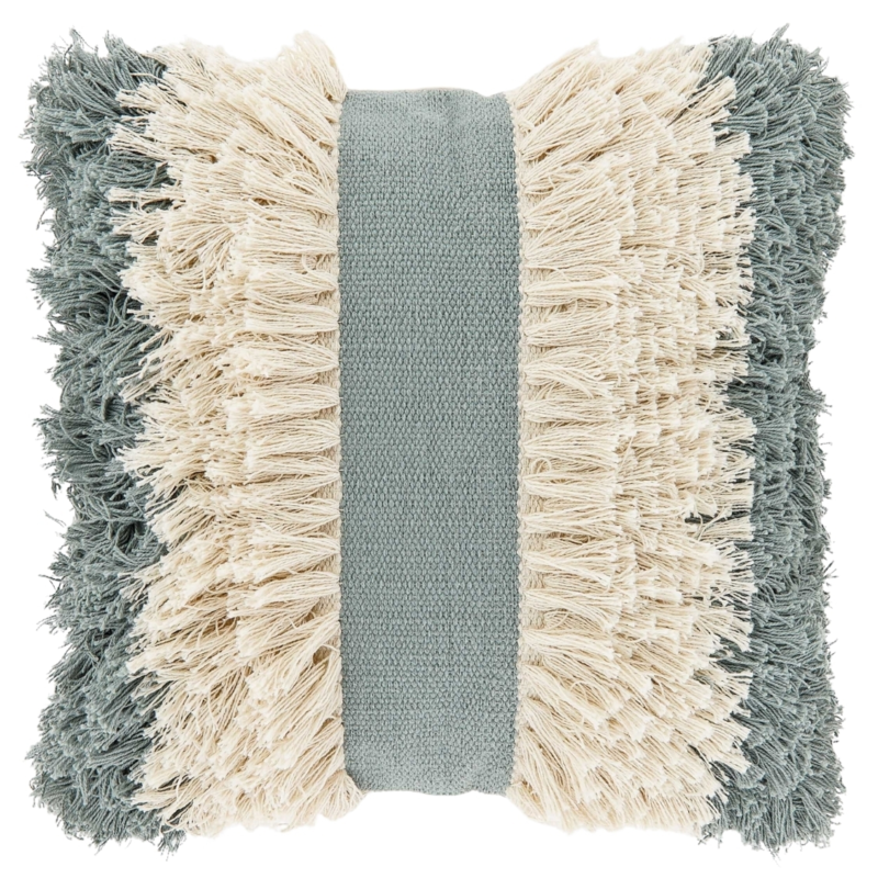 Unique Living kussen Ziggy beach blue 45 x 45 cm