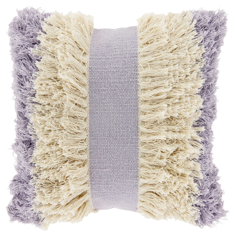 Unique Living kussen Ziggy lila 45 x 45 cm