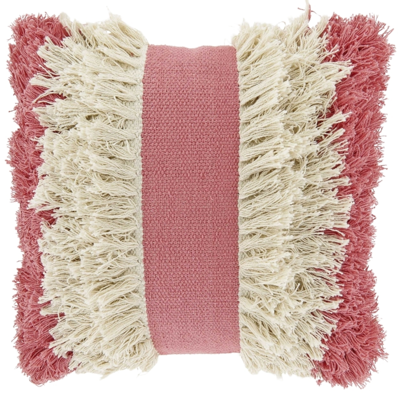 Unique Living kussen Ziggy sugar pink 45 x 45 cm