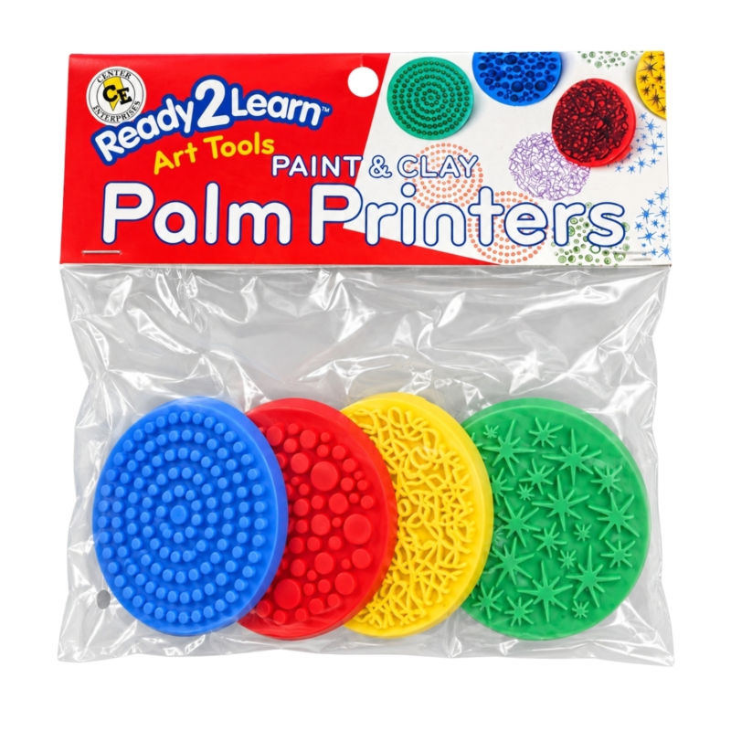 Verf en klei stempels 6 cm