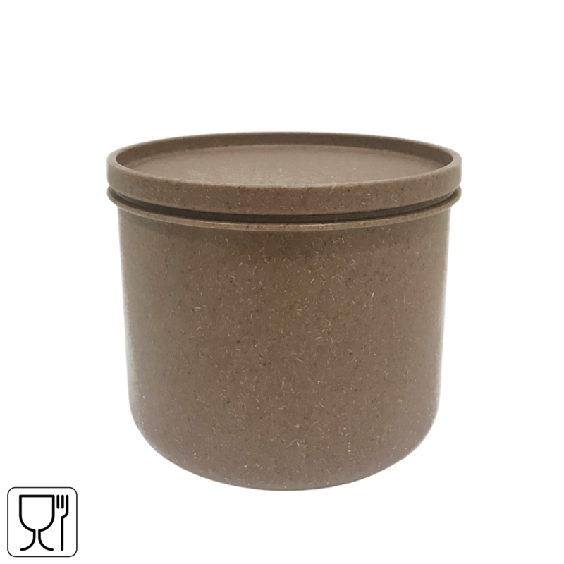 Vibers voorraadpot met deksel naturel 500 ml