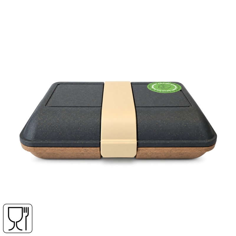 Vibers lunchbox antraciet 21 cm