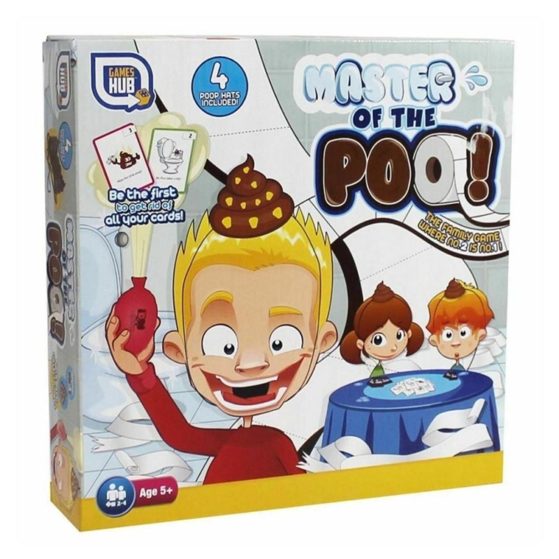 Grafix kaartspel master of the poo 27 cm