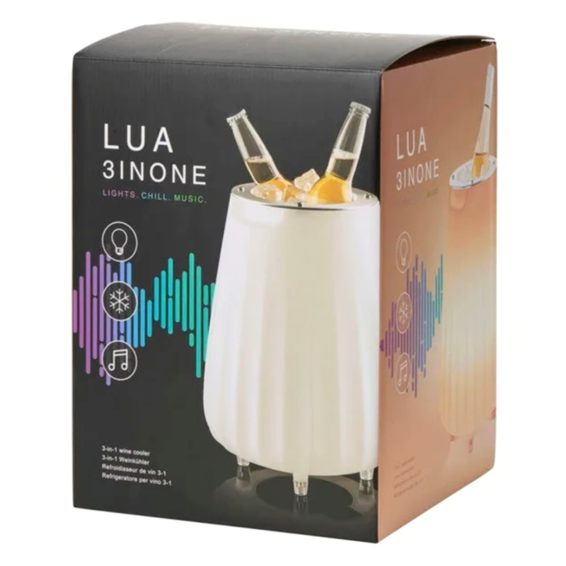LUA wijnkoeler 3-in-1 Bluetooth LED 5 L
