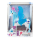 Toi-Toys Ice Princess droom paard met licht en geluid blauw 29 cm