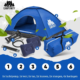 Campunity tent met geïntegreerd luchtbed 230 cm