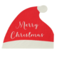 Migros Servietten Weihnachtsmütze Merry Christmas 31,5 x 31,5 cm 3-lagig 20 Stück
