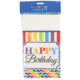 Tischtuch Happy Birthday Papier 120 x 180 cm