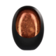 Theelichthouder Marrakech Egg zwart/koperkleurig 40 cm