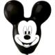 Disney Mickey Ballon mit Ohren 56 cm 4 Stück