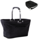 Queen Anne Kühltasche Einkaufskorb faltbar schwarz