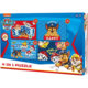 Paw Patrol/ Peppa Pig 4 in 1 Puzzel 30 cm 5 assorti