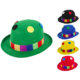 Party bolhoed Clown met stippen 5 assorti