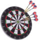 Dunlop dartbord met dartpijlen deluxe