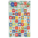 Stickers 26 cm 112 stuks 4 assorti