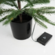 Kunst kerstboom met LED op batterij 60 cm