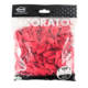 Everts ballonnen Metallic rood 13 cm 100 stuks