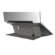 Laptop standaard zelfklevend ultra dun grijs 24 cm