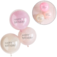 Ginger Ray Ballons Happy Birthday rosa 3er-Set