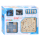 Puzzle-Spiele-Set 5-in-1 Holz 81-teilig