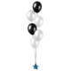 Ballongewicht Ster blauw 10 cm