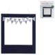 Ginger Ray Fotobooth Frame Happy Birthday blauw 72 cm