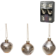 Xmas by Moos kerstballen champagne 6 cm 6 stuks