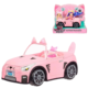 Na Na Na pluche cabrio auto roze 30 cm