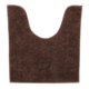 WC mat bruin polyester 45 x 50 cm