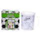Färbe deinen eigenen Becher Fuß?ball 250 ml