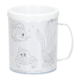Kleur je eigen beker zeedieren 250 ml