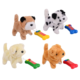 Pets Puppy met geluid en beweging 16 cm