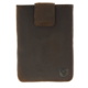 Valenta card case Pocket Premium donkerbruin leer