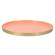 Dienblad Marrakech perzik goudkleurig 40 cm