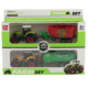 Sunq Toys tractorset 4-delig 22 cm
