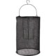Gusta lantaarn katoen zwart 46 cm