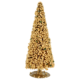 Kerstboom Sparkle Berry zand/goudkleurig 50 cm