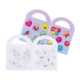 Kleurboek met stickers Faces 13 cm