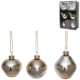 Xmas by Moos kerstballen champagne 8 cm 6 stuks