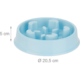 Relaxdays honden anti-schrok voerbak maan blauw 20,5 cm