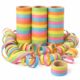 Serpentines regenboog 4 meter set van 3