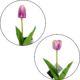 Kunstbloem Tulp 54 cm 6 assorti