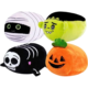 Knuffel Halloween pluche 15 cm 4 assorti