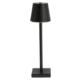 Firenze tafellamp oplaadbaar LED IP44 zwart 38 cm