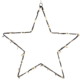 Kerstster LED bruin 40 cm