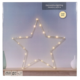 Kerstverlichting ster 25 LED op batterij 45 cm