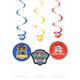 Amscan spiraal slinger Paw Patrol 60 cm set van 6