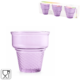 Pasabahce ijscoupe glas lila 245 ml set van 3