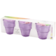 Pasabahce ijscoupe glas lila 245 ml set van 3